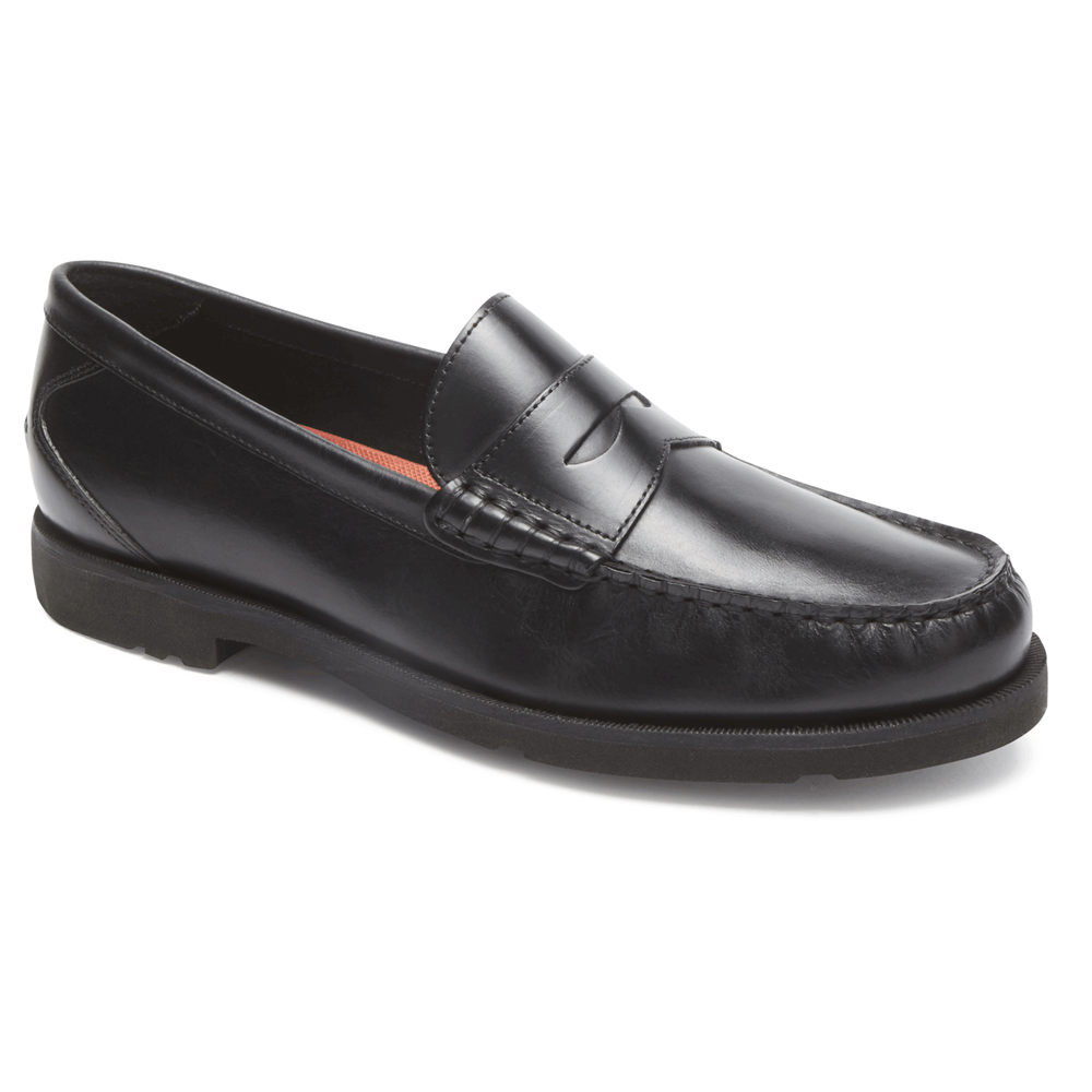 Rockport Loafers Herre Svart - Modern Prep Penny - MWYZ40759